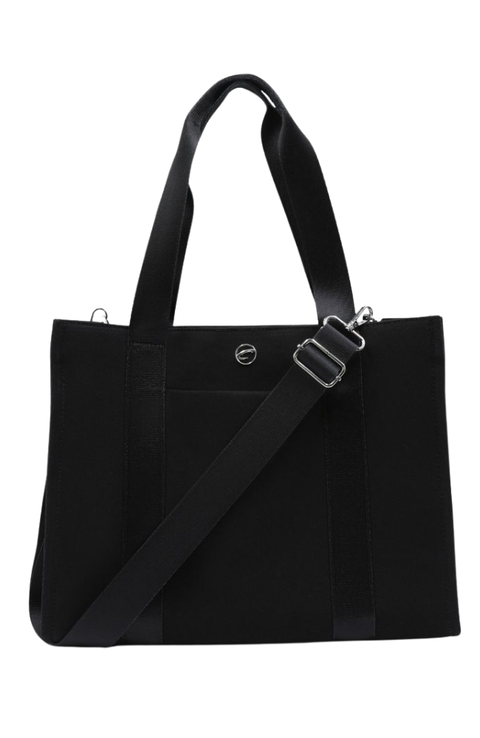 Black Soho Canvas Tote