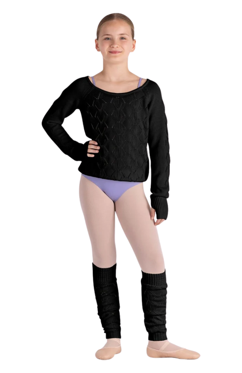 Child Amaya Long Sleeve Knit Sweater