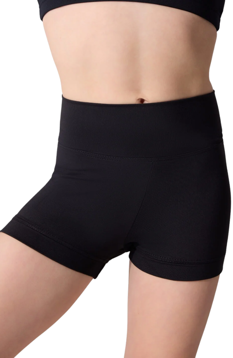 Child Banded High Waist Shorts