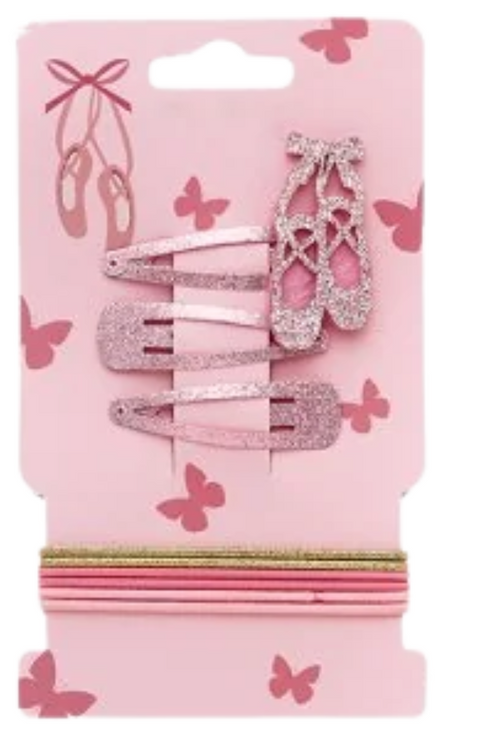 Dance Hair Clip and Pony Pack