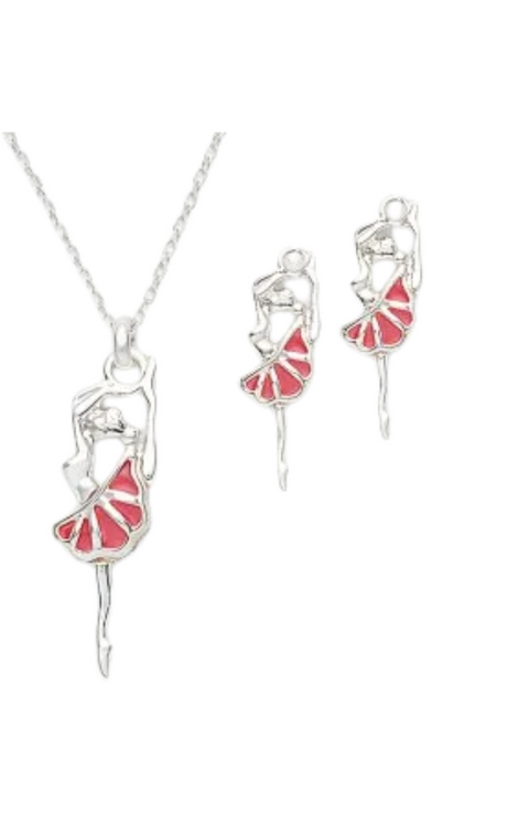 Prima Ballerina Necklace and Earring Set