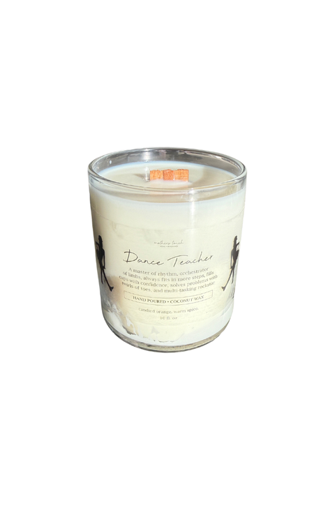 Dance Teacher Candle (10oz) Glass