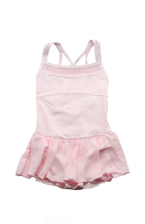 Danshuz DanzNMotion 19201C Camisole Dress With Embroidery Pink Front