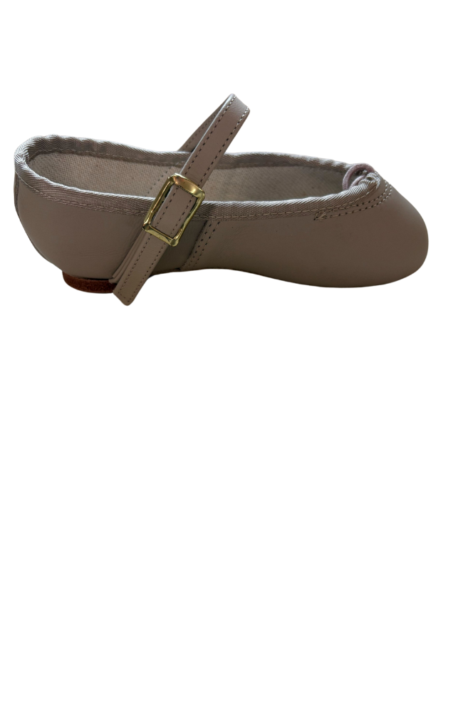 Toddler Leather Buckle Flat