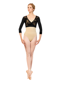 Adult Front Mesh Wrap Top