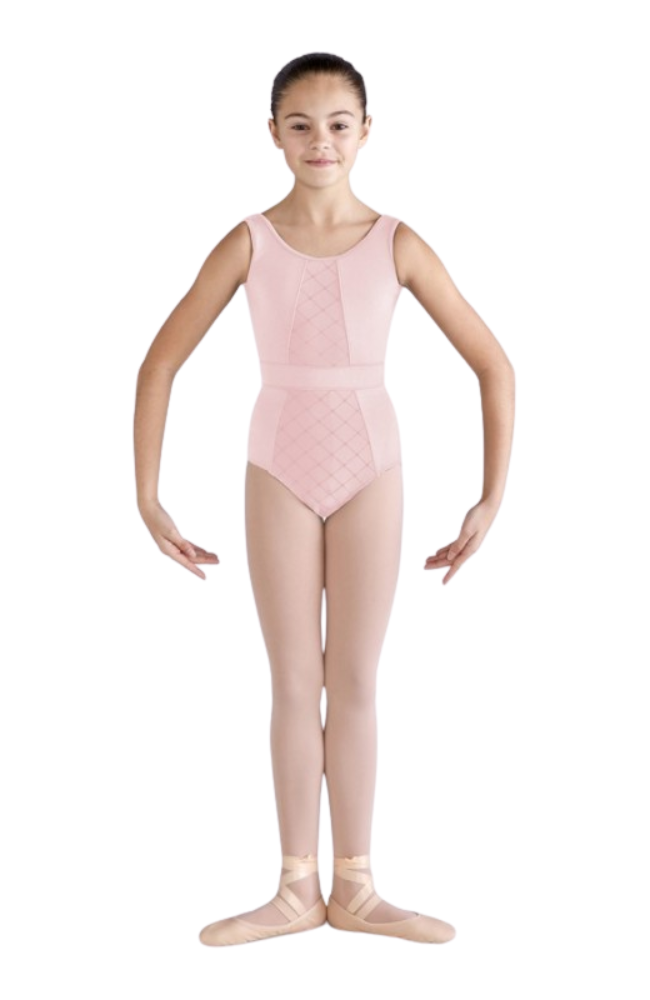Child Panelled Tank Bodysuit