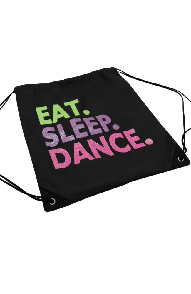 Eat.Sleep.Dance Drawstring Bag