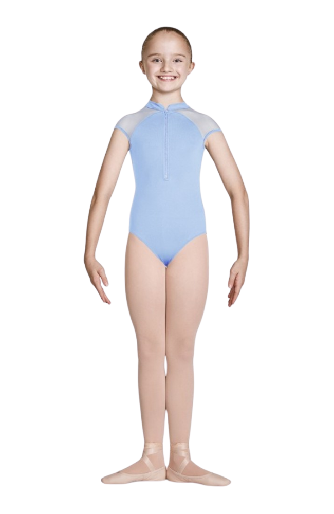 Child Emb Mesh Back Bodysuit