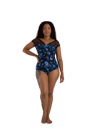 Adult Coral Capsleeve Bodysuit