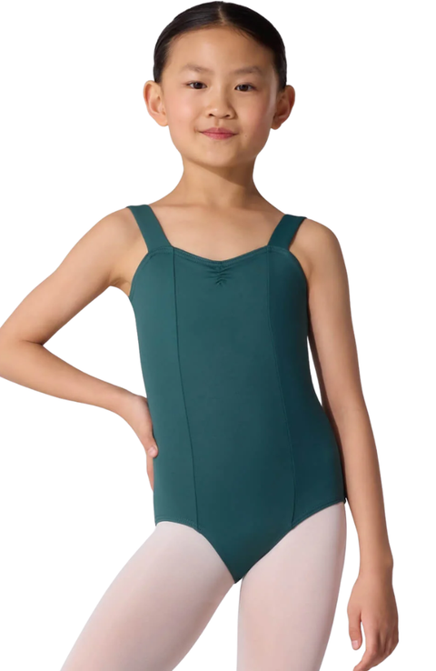 Child Wide Strap Pinch Front Bodysuit