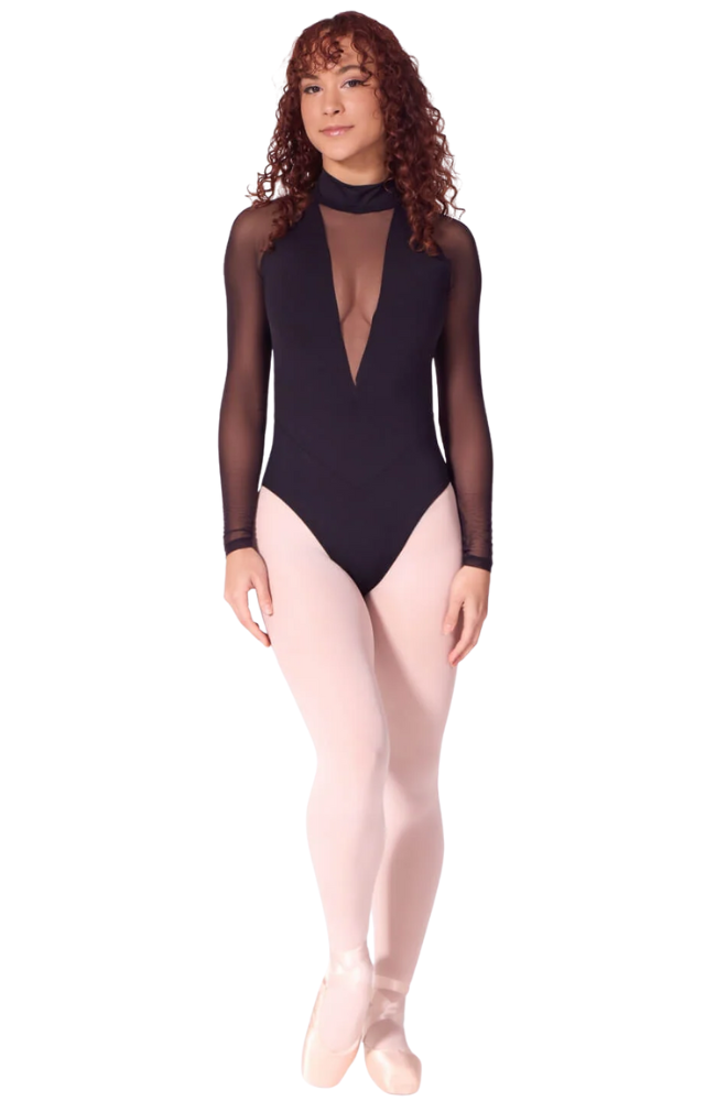 Adult Longsleeve Mesh Bodysuit
