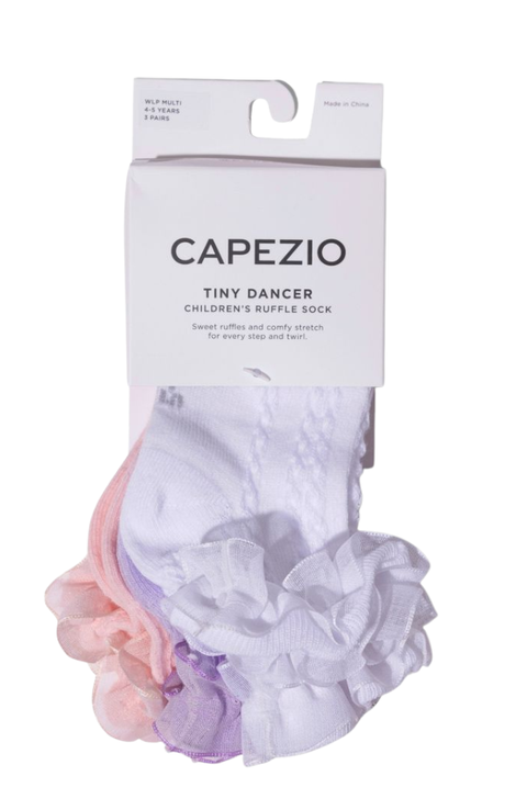 Children's Ruffle Sock- 3 Pack