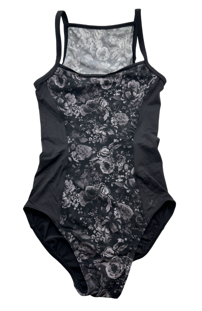 Adult Print Mesh Cami Bodysuit