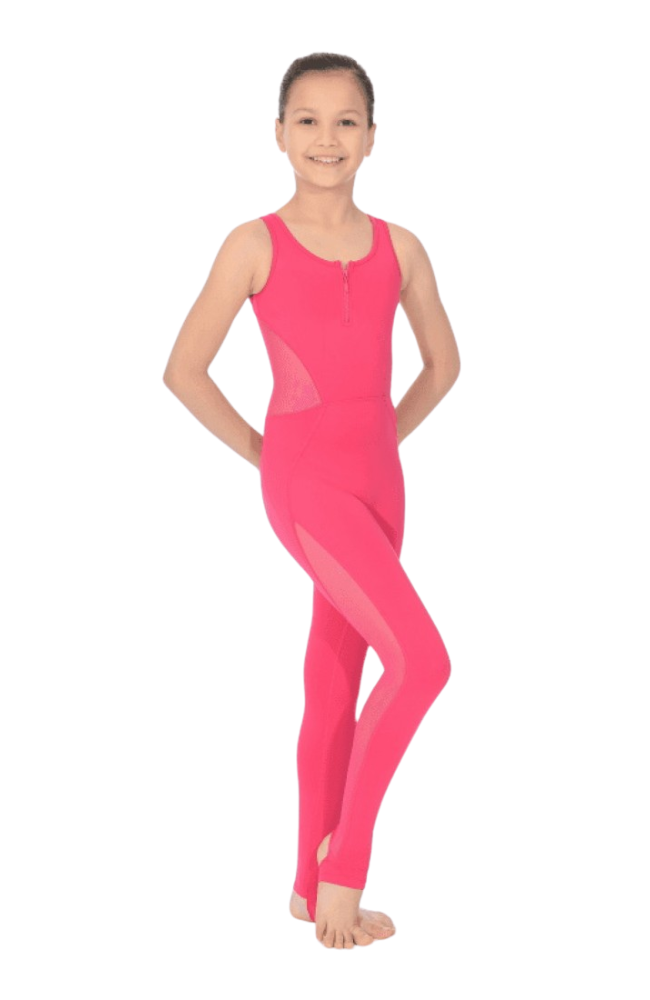Child Panel Stirrup Unitard
