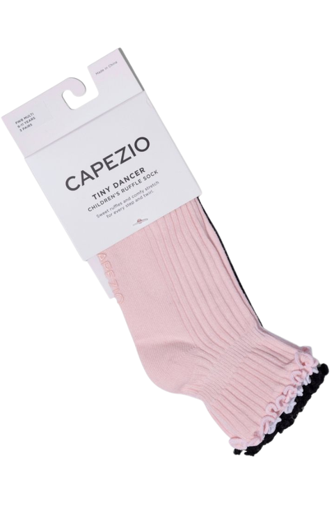 Child Scalloped Edge Sock(3Pk)