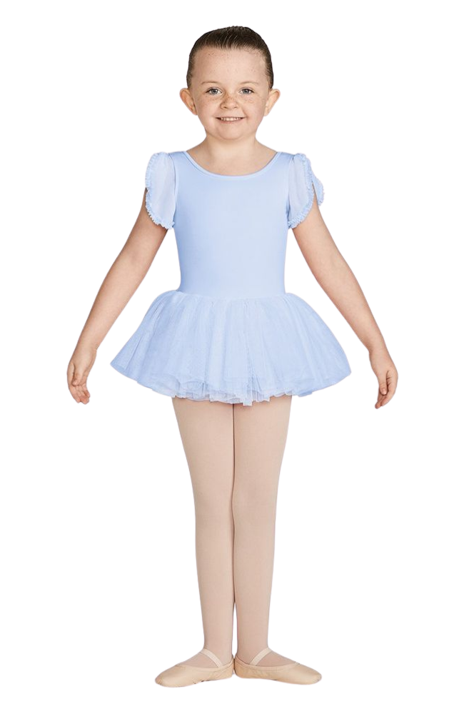 Child Tulip Sleeve Tutu Dress