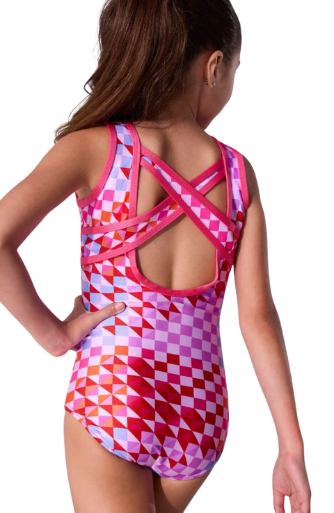 Child Checker Leotard