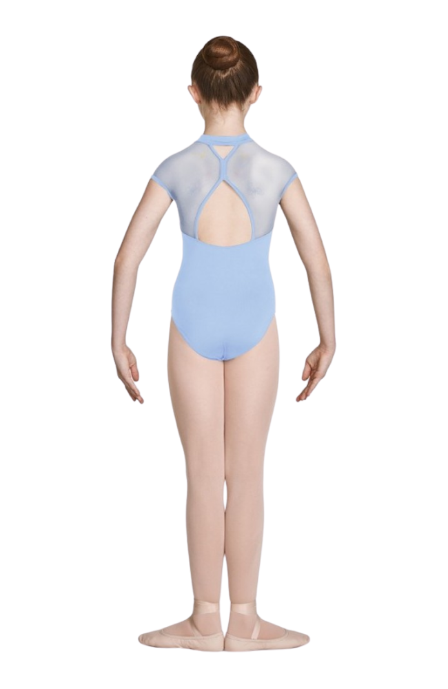 Child Emb Mesh Back Bodysuit