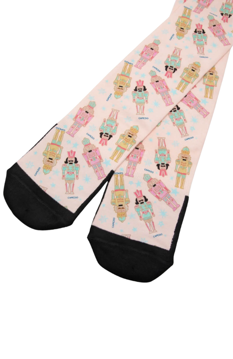 Nutcracker Knee High Ballet Socks