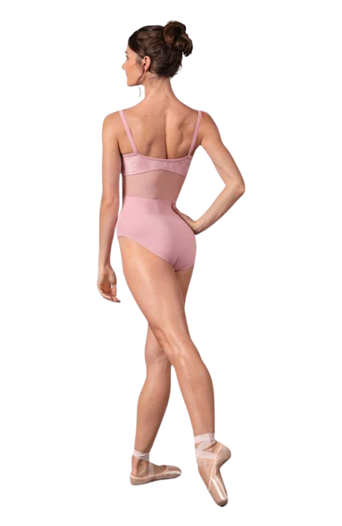Adult Mesh Back Tank Bodysuit