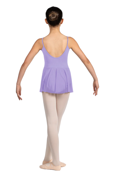 Child Glow Print Scoop Neck Cami Dress