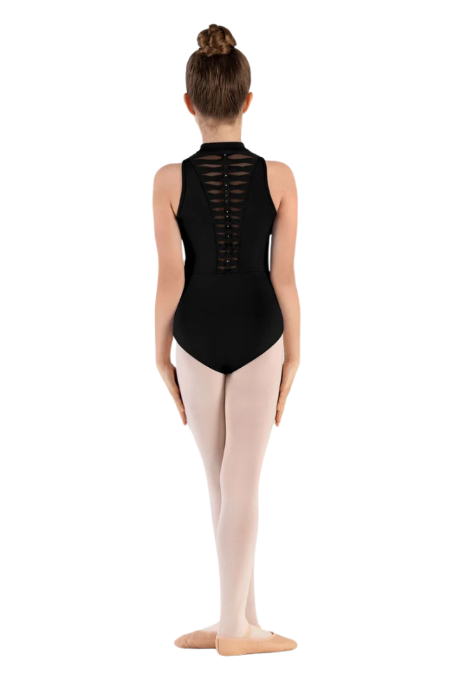 Child Zip Front Tank Bodysuit