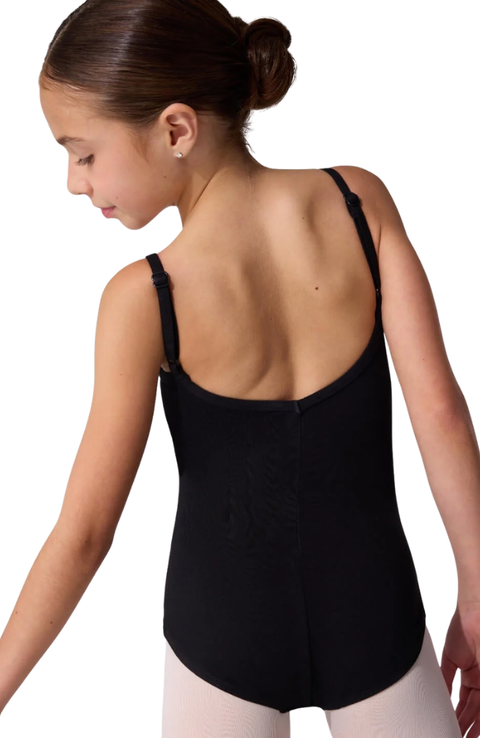 Child Adjustable Strap Camisole Bodysuit