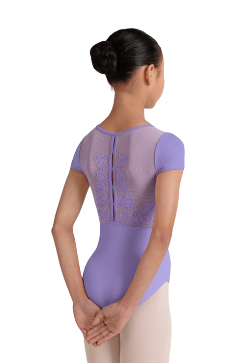 Child Mei Floral Capsleeve Bodysuit