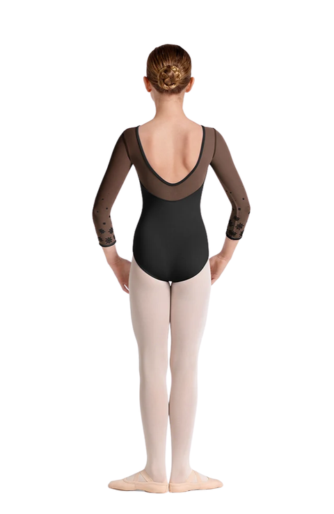 Child Kaleidoscope Boatneck 3/4 Sleeve Bodysuit