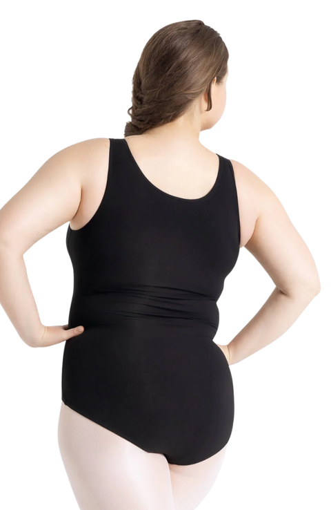 Adult Cotton Classic High Neck Tank Bodysuit