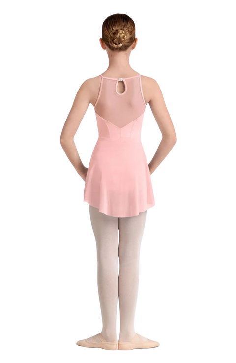 Child Kaleidoscope Mesh Pull On Skirt