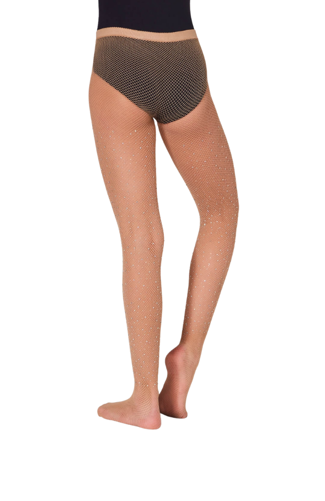Adult Full Rhinestone Fishnet