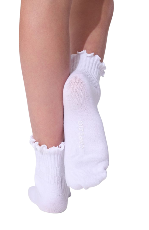 Child Scalloped Edge Sock(3Pk)