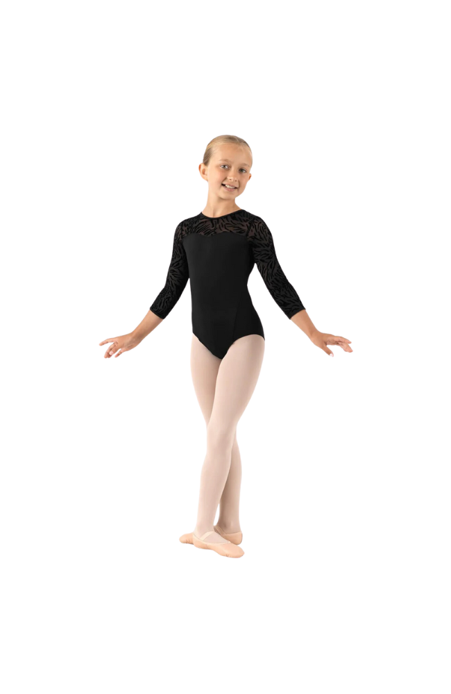 Child Amelia Fashion 3/4 Sleeve Bodysuit