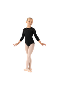 Child Amelia Fashion 3/4 Sleeve Bodysuit