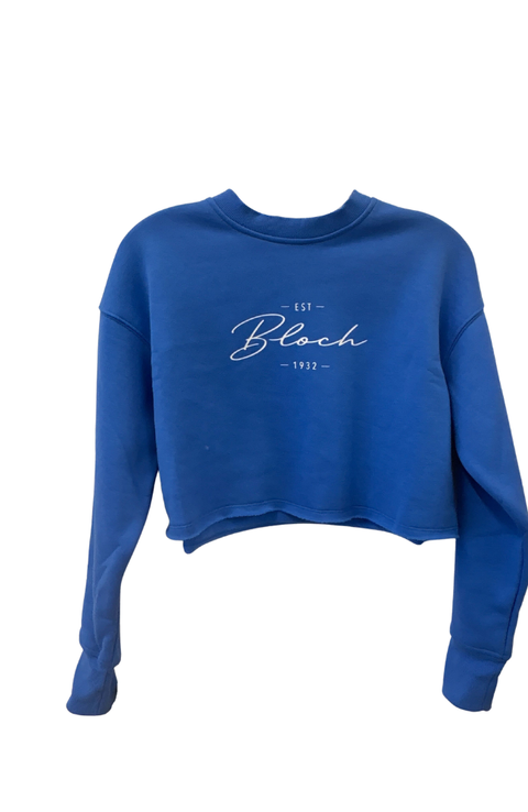 Terry Cropped Sweat Top