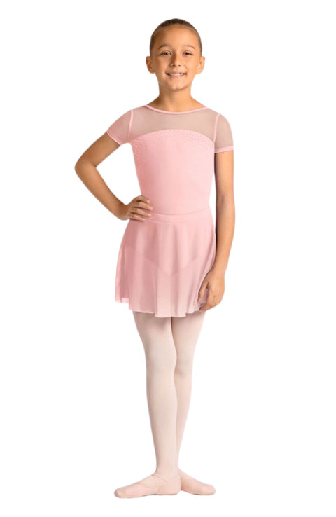 Child Mesh Pull On Skirt