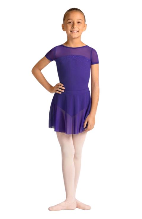 Child Mesh Pull On Skirt