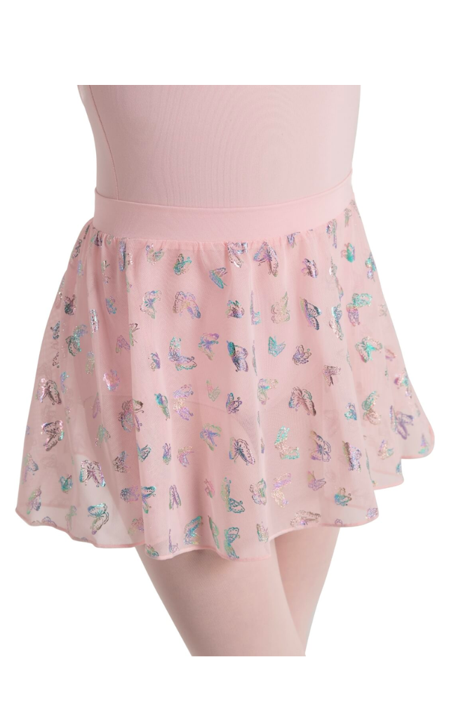 Child Nova Pull On Butterfly Skirt