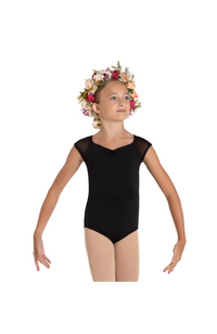 Child Daisy Cap Sleeve Bodysuit