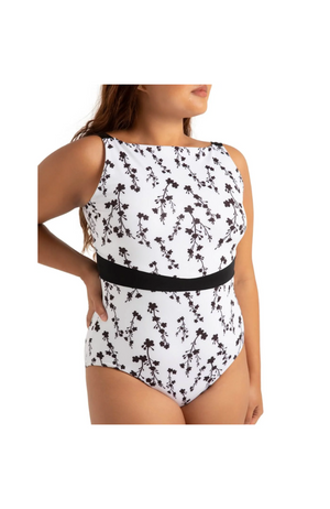 Adult Fleur Boatneck Bodysuit