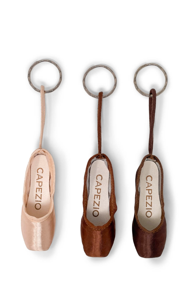 Pointe Shoe Keychain