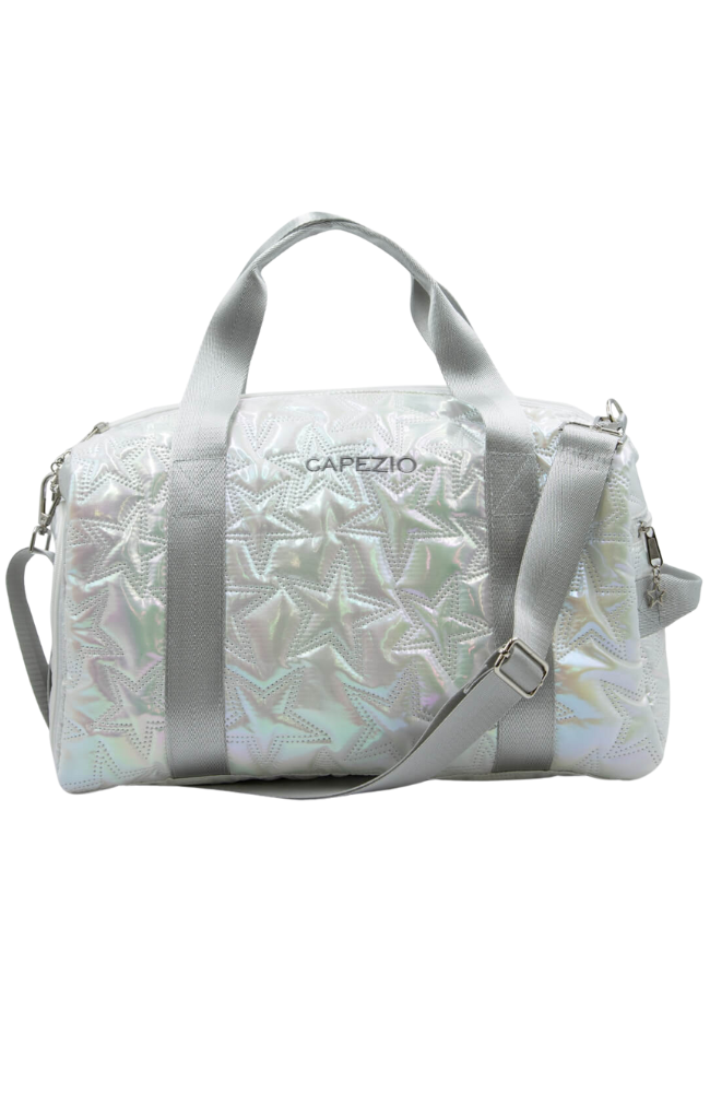 Metallic Star Travel Duffle