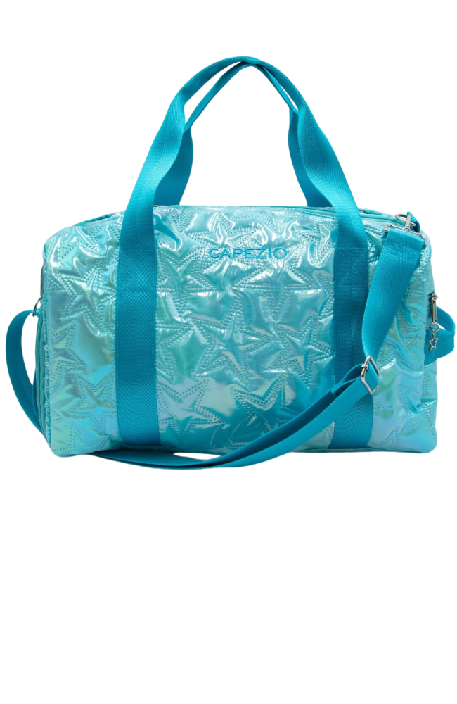 Metallic Star Travel Duffle