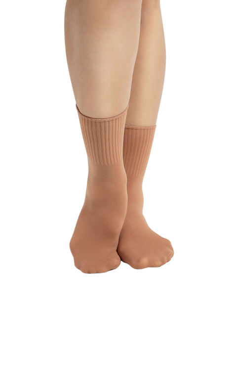 Adult Ribbed Dance Sock