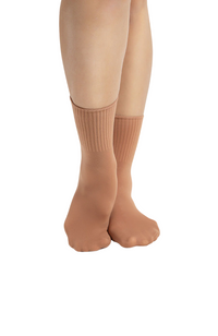 Adult Ribbed Dance Sock