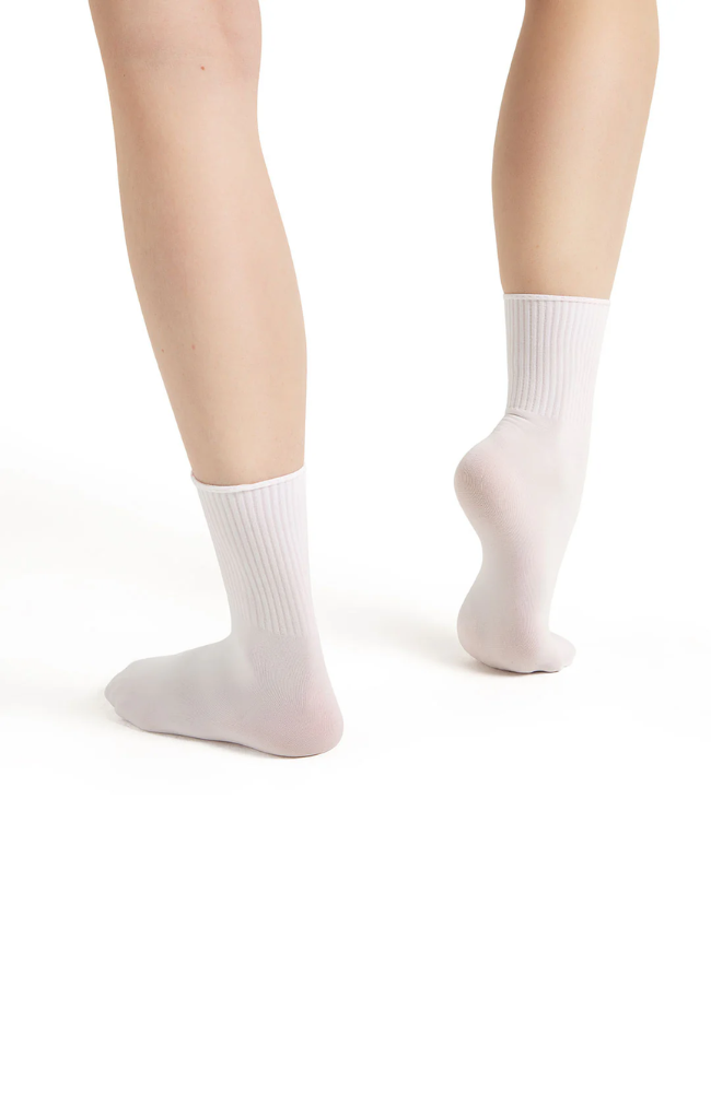 Adult Ribbed Dance Sock