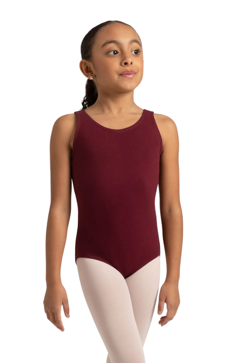Child Cotton Classic High Neck Tank Bodysuit