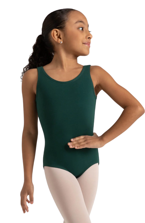 Child Cotton Classic High Neck Tank Bodysuit