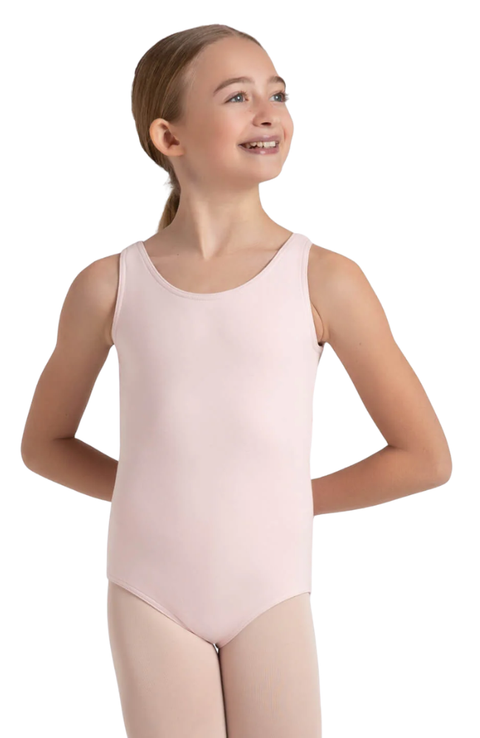 Child Cotton Classic High Neck Tank Bodysuit
